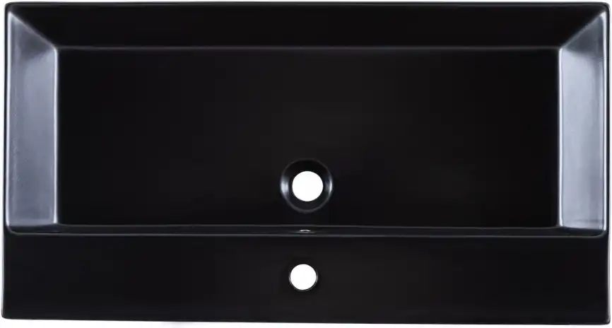 Раковина Sanovit Slim Synergy 85 17085 черный матовый фото 9