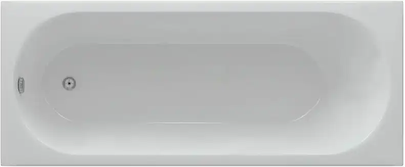 Акриловая ванна Aquatek Оберон 150х70 OBR150-0000002 с фронтальным экраном, Белая фото 1
