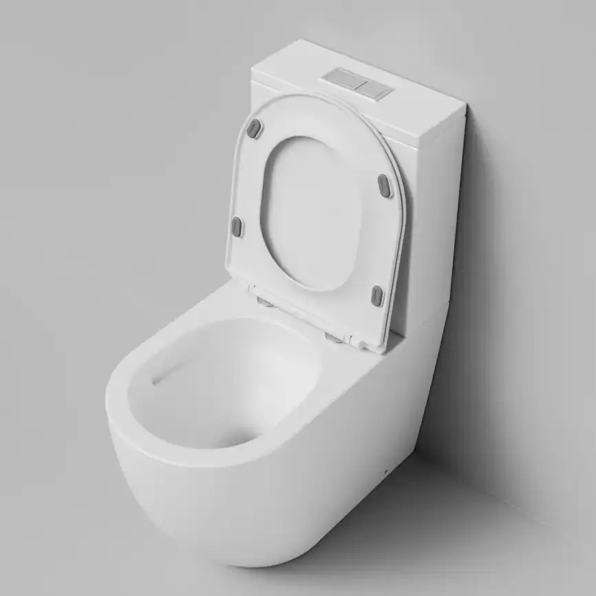 Напольный унитаз Grossman GR-4494MSQ безободковый, смыв торнадо, Белый матовый фото 3