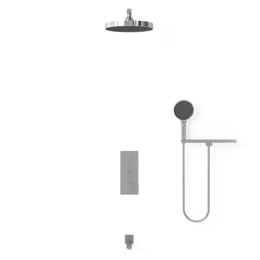 Душевая система  Vincea  VSFW-433TI2RCH VSFW-433TI2RCH встраиваемая, хром фото 3