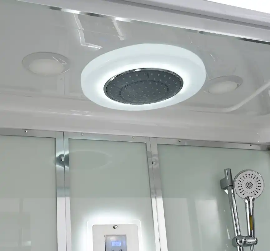 Душевая кабина AvaCan V5016LED 160x85 см, высокий поддон, с крышей фото 18