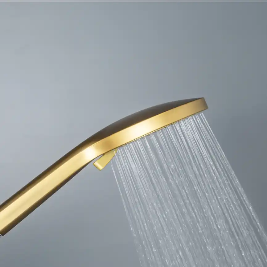 Смесители для ванны AVS Pulse 811-011-BG, брашированное золото фото 5