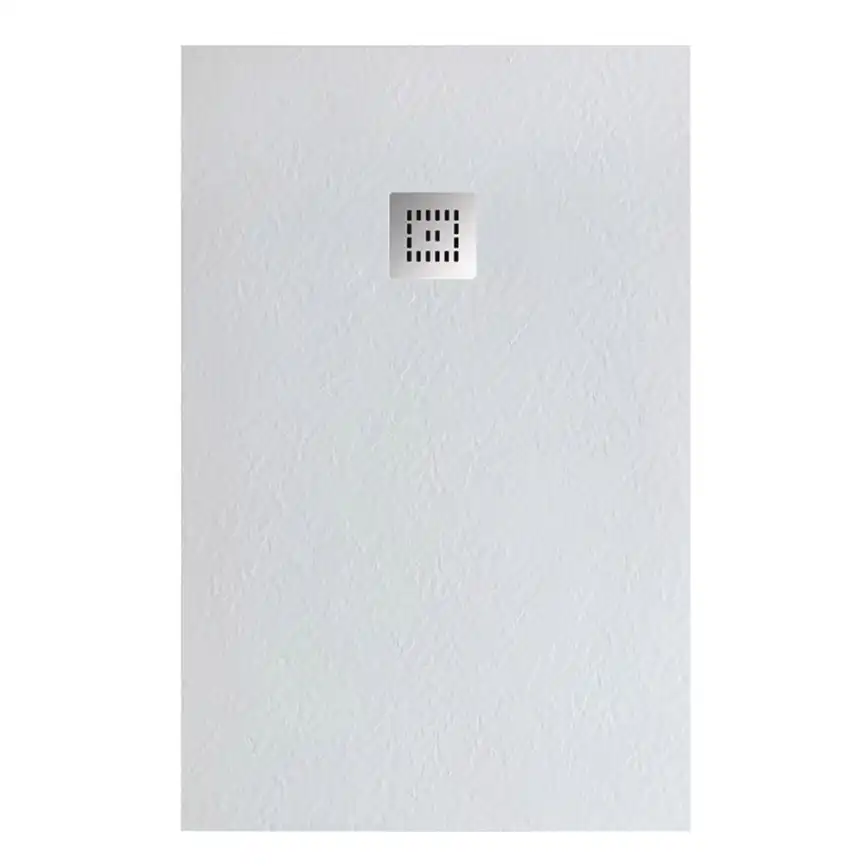Душевой поддон BelBagno UNO 120х90 из искусственного камня, TRAY-MR-UNO-AH-120/90-35-W-CR, Белый фото 1