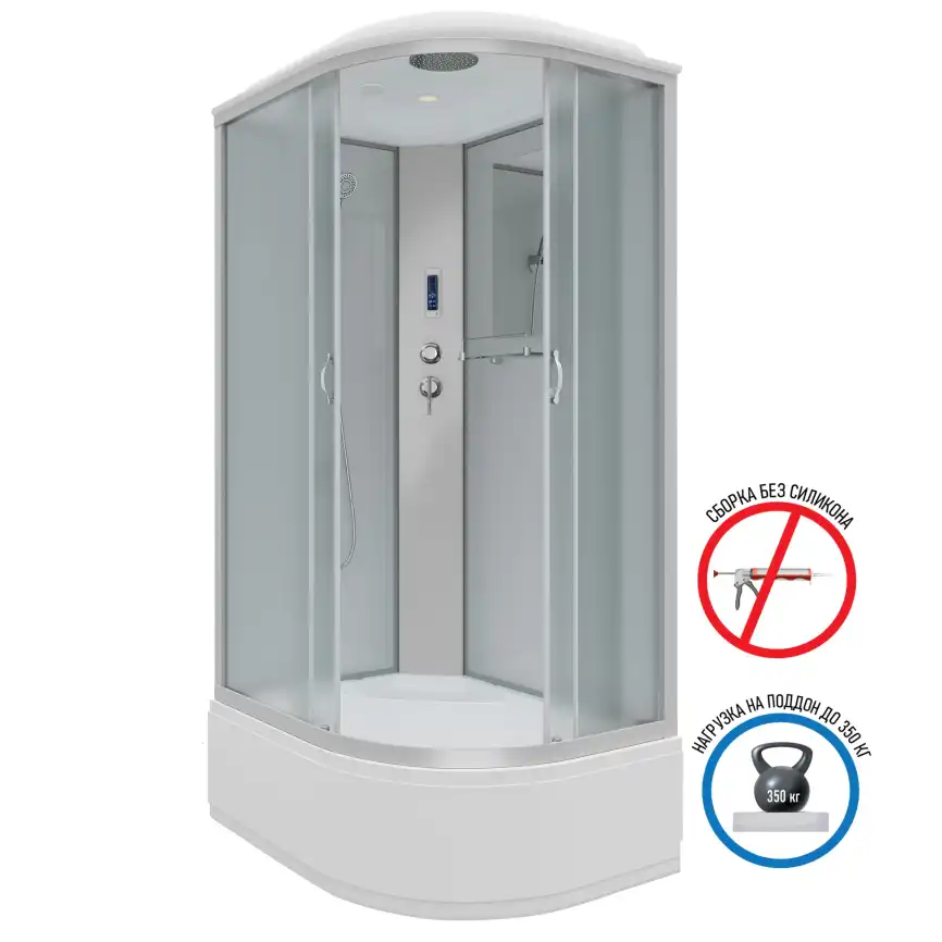 Душевая кабина Niagara Classic 120х80х215 NG-2310-14LP высокий поддон, без гидромассажа, 23101424LP фото 1