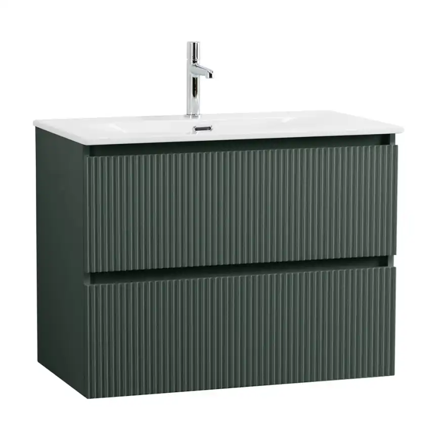 Тумба под раковину BelBagno UNO-MINI-800-2C-SO-VO подвесная, Еловый Матовый фото 3