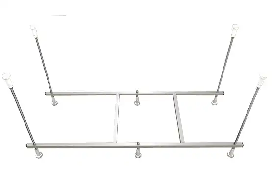 Сборный каркас к ванне AZARIO BELLA 160/165 см шпильки (AV.0020160K) фото 1