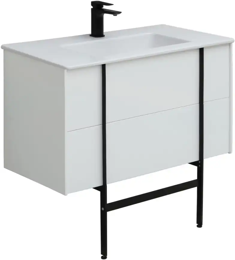 Тумба под раковину Allen Brau Reality 90 1.32006.WM белый матовый фото 19