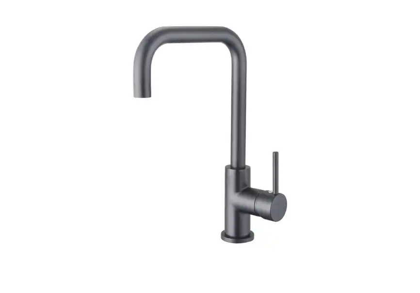 Смеситель для кухни Aquatek Вега AQ1080BGM, Оружейная сталь фото 3