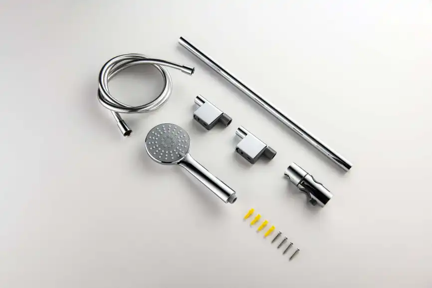 Душевой гарнитур Aquatek БЕТТА AQ2017CR, Хром фото 8