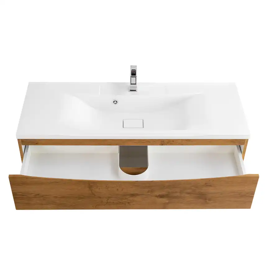 Тумба под раковину BelBagno MARINO-1100-2C-SO-RN-P подвесная Rovere Nature фото 8