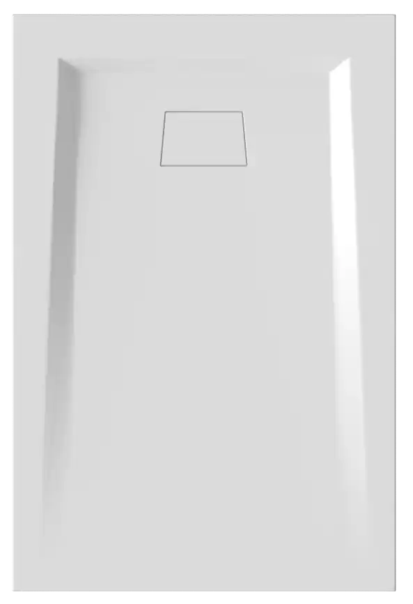 Душевой поддон Good Door Атриум 110х80 из искусственного камня ЛП00001 Белый фото 2