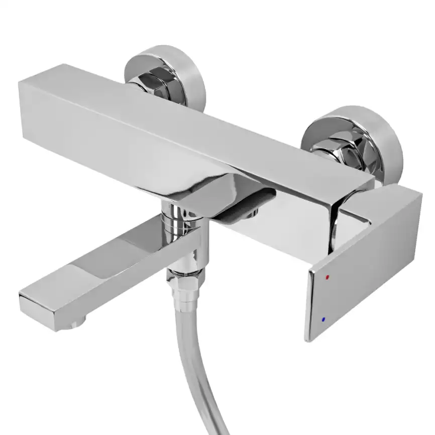 Смесители для ванны AVS Cube 811-211-CR, хром фото 4