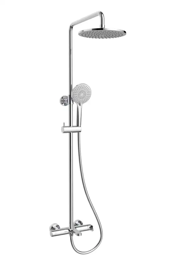 Душевая система  Vincea Rondo VSFS-1R1CH VSFS-1R1CH для ванны с изливом, хром фото 4