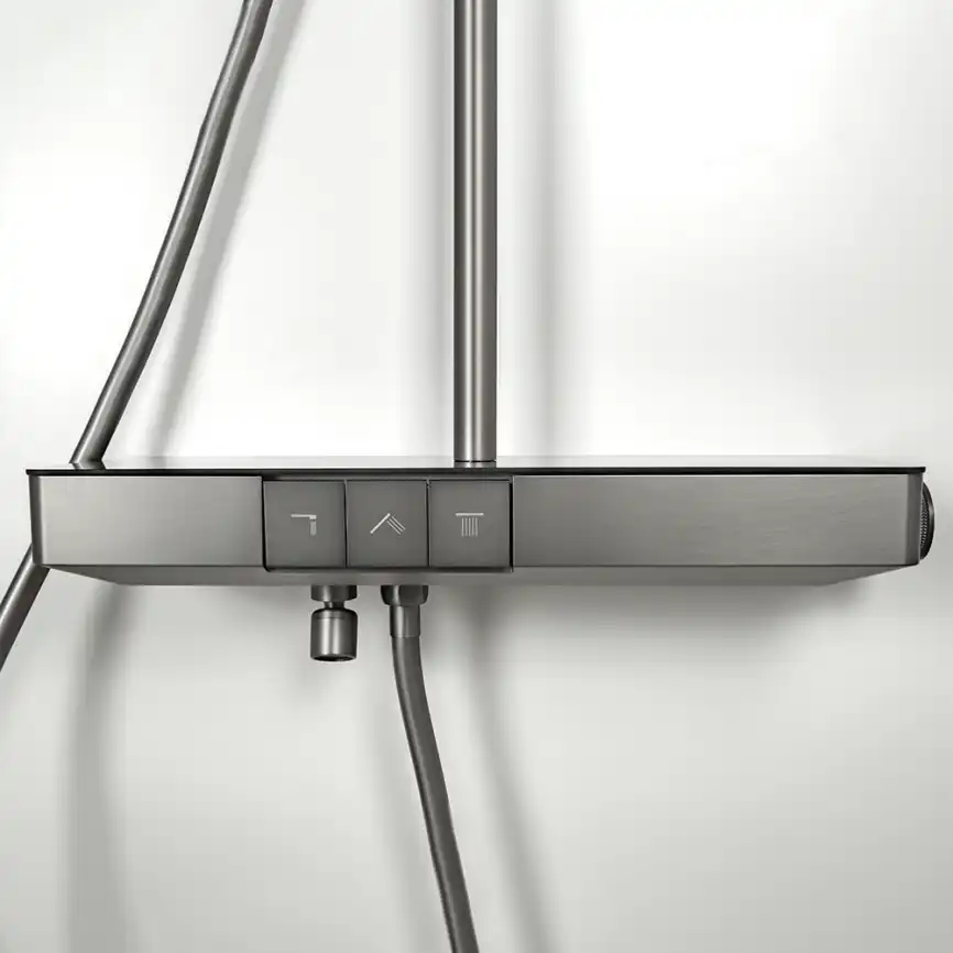 Душевая система AVS Torrent 804-020-GM, оружейная сталь фото 10