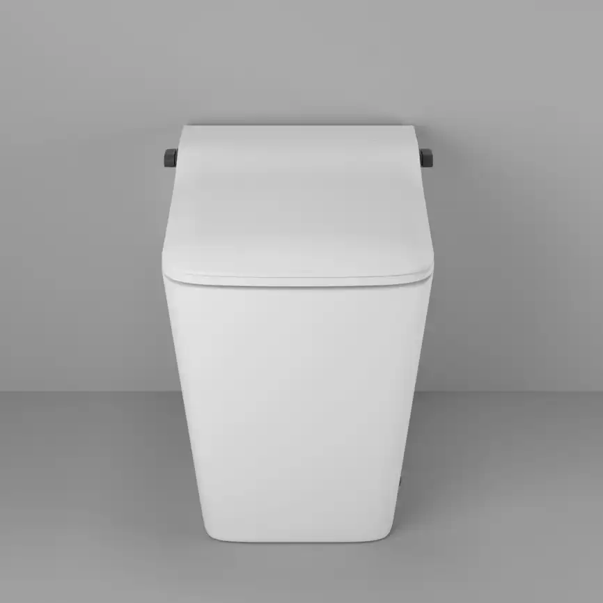 Электронный унитаз-биде Grossman Smart GR-PR-5701 приставной, с импульсным смывом, белый фото 2