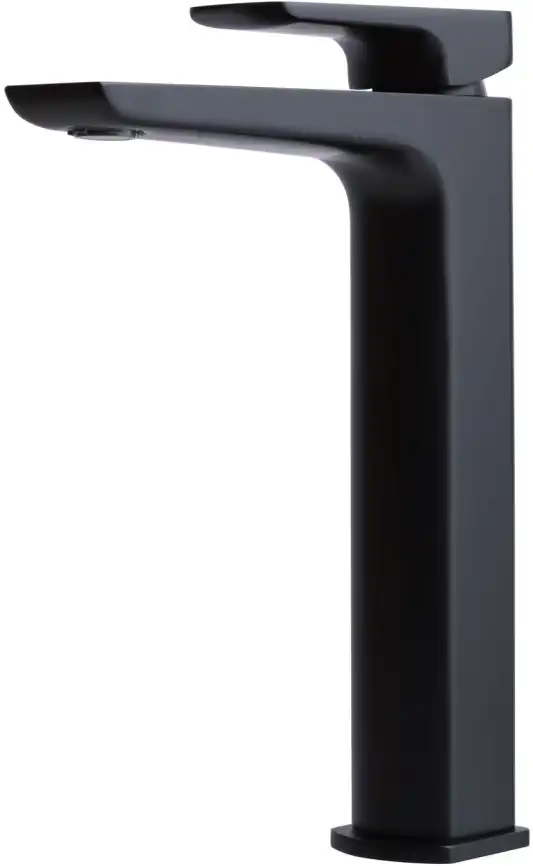Смеситель для накладной раковины Allen Brau Infinity 5.21002-31, однорычажный, высокий, Черный матовый фото 3
