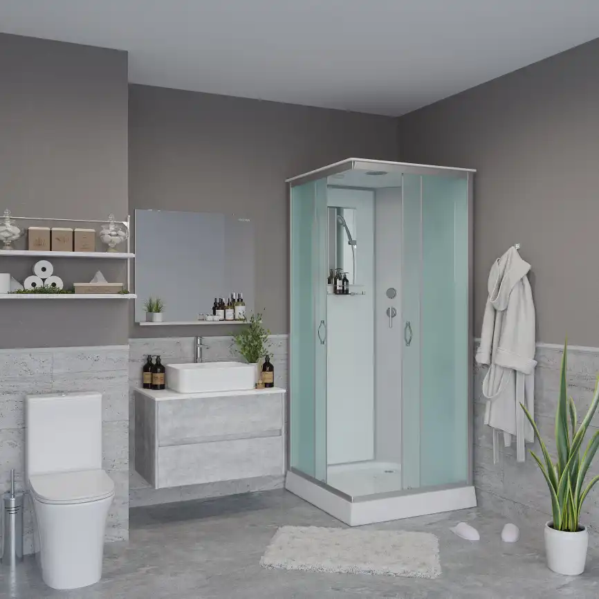 Душевая кабина Niagara Classic 90х90х215 NG-1101-14 низкий поддон, без гидромассажа, 11011423 фото 2