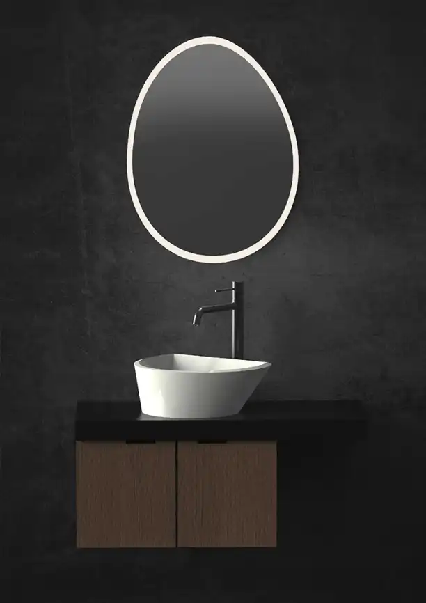 Смесители для раковины AVS Slimmer 811-101-GM высокий, оружейная сталь фото 6