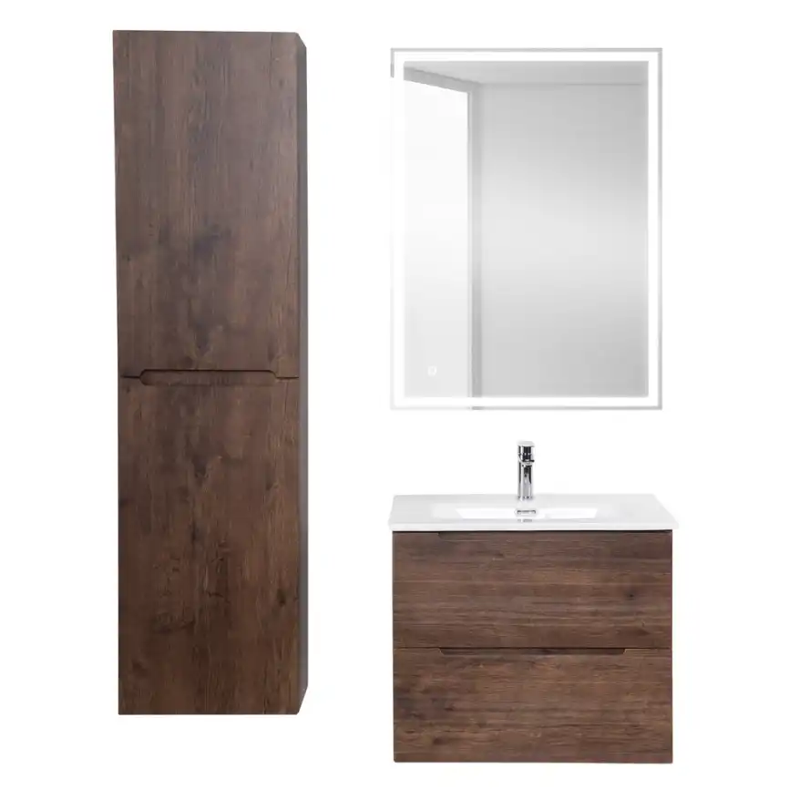 Тумба под раковину BelBagno ETNA-700-2C-SO-RW-P подвесная Rovere Moro фото 12