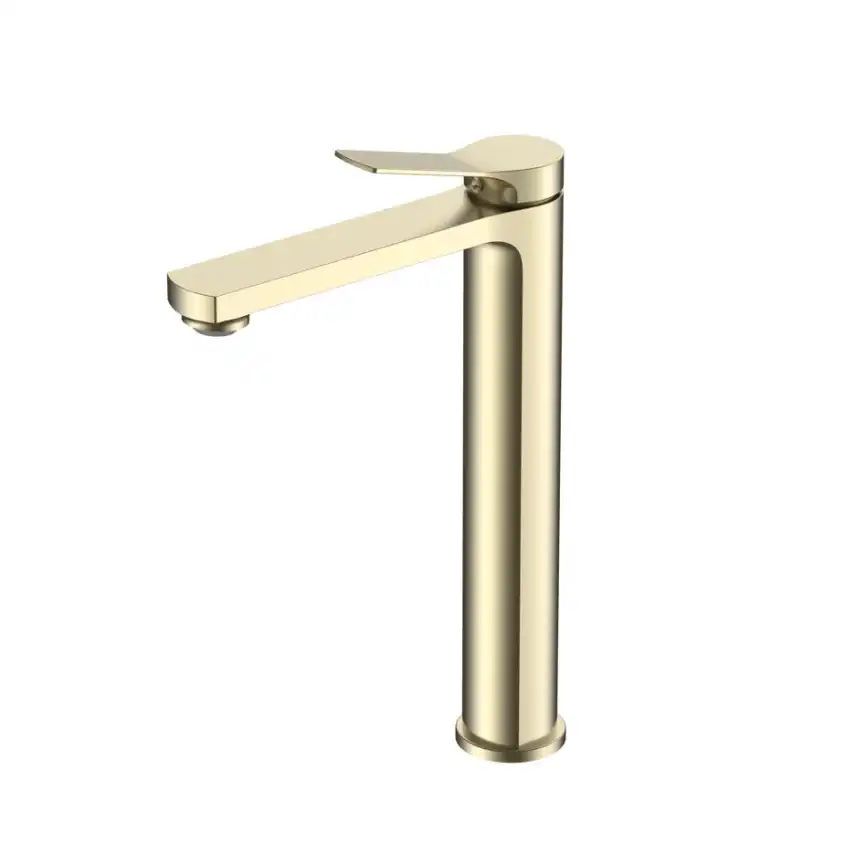 Смеситель для раковины Vincea Arco VBF-4AR02BG, брашированное золто фото 2