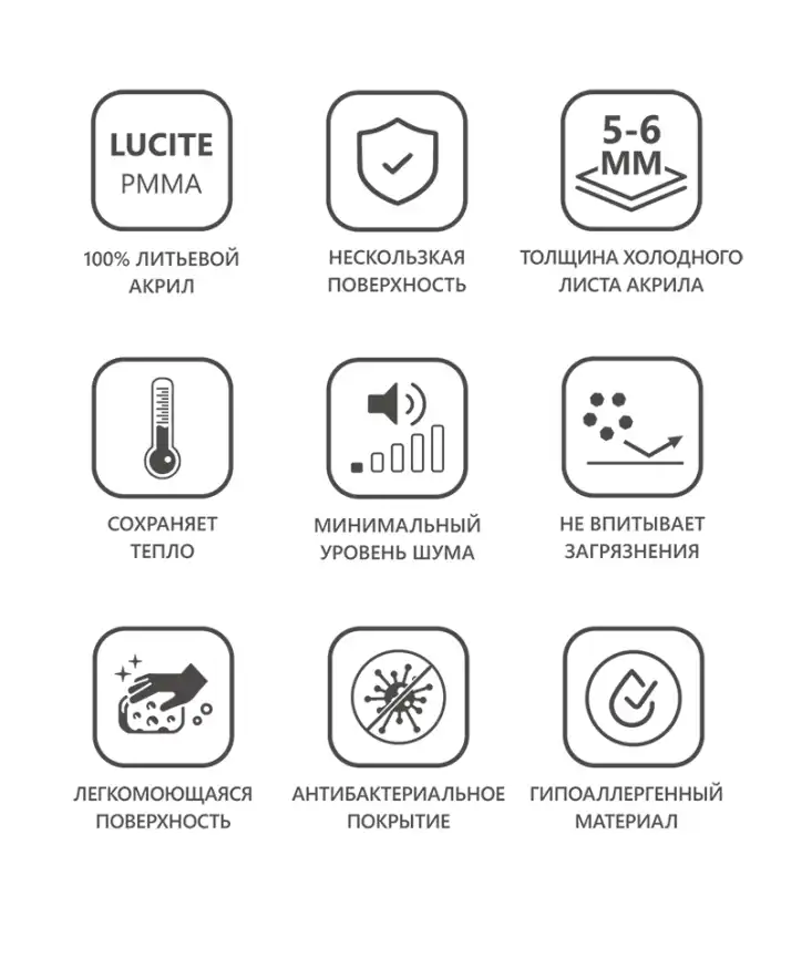 Акриловая ванна Ravak 10° 160х95 C831000000 левая, Белая фото 7