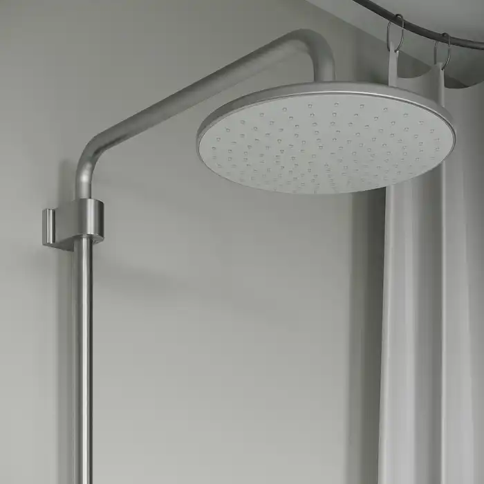 Душевая система IDDIS Aiger AIGBC3Fi06 для ванны с изливом цвет, Матовый хром фото 6