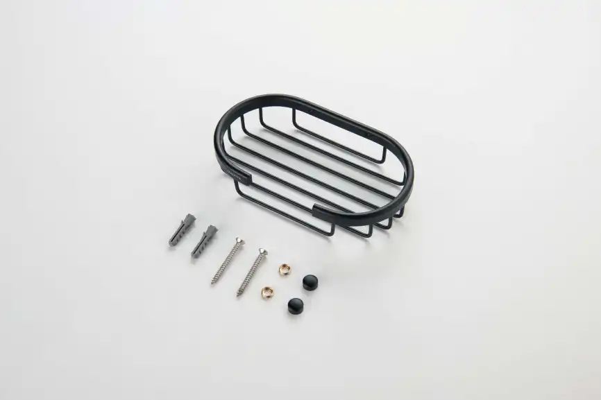 Мыльница для ванной Aquatek AQ4956MB, Черный матовый фото 3