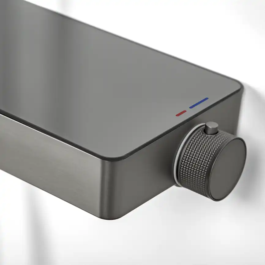 Душевая система AVS Torrent 804-020-GM, оружейная сталь фото 9