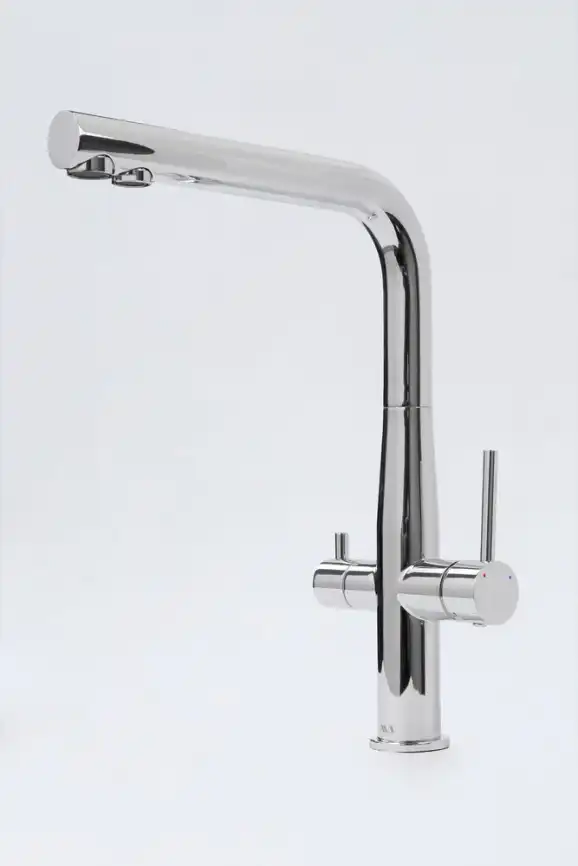 Смеситель для кухни AVS PureRiver 811-160-CR, Г-образный излив, хром фото 17