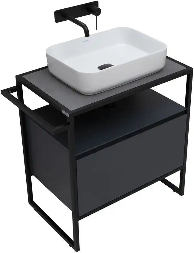 Тумба под раковину Allen Brau Priority 70 1.31001.AM антрацит матовый фото 13
