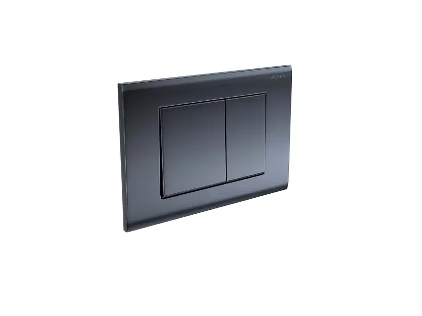 Кнопка смыва Aquatek KDI-0000033, Оружейная сталь фото 3