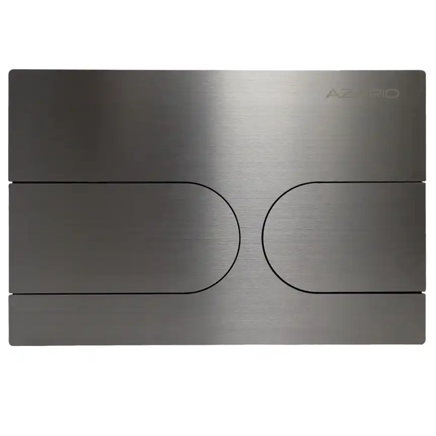 Кнопка смыва AZARIO NEW-TS AZ-SS-001-BR, Серый матовый фото 1