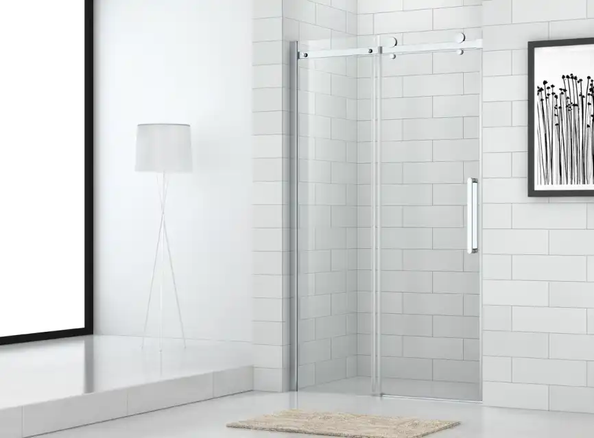 Душевая дверь Cezares STYLUS-M 150 см, STYLUS-O-M-BF-1-150-C-Cr, профиль Хром, стекло Прозрачное фото 1