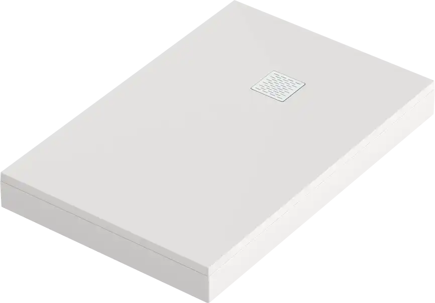 Душевой поддон Good Door Essentia 100х80 из искусственного камня, Белый ЛП00080 фото 3