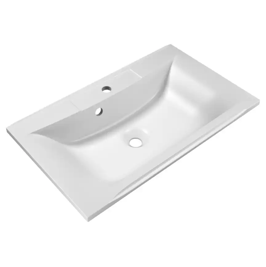 Раковина из литьевого мрамора BelBagno BB750/450-LV-MR-PR фото 1