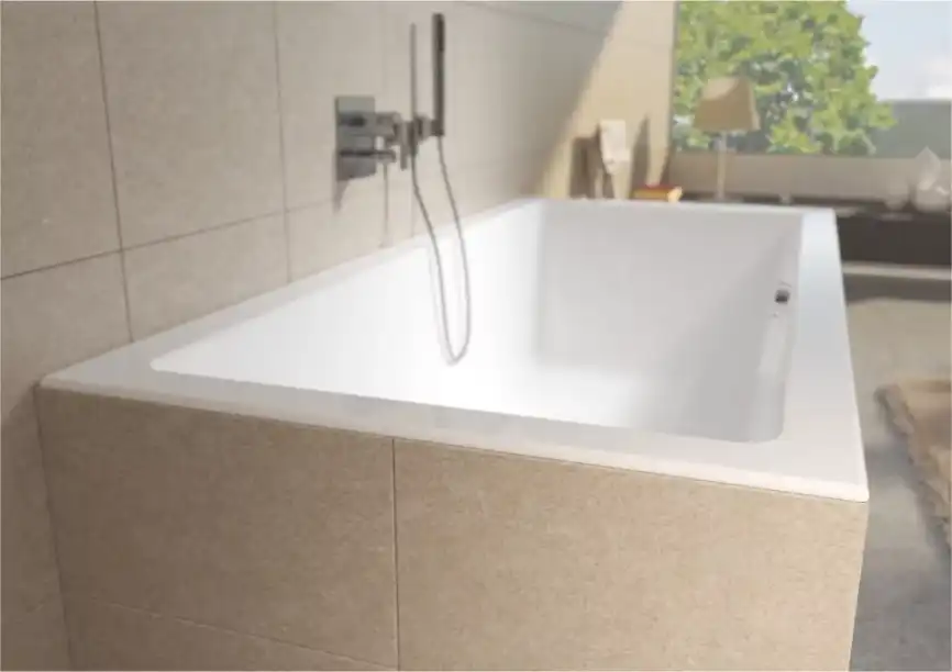 Акриловая ванна RIHO LUGO 190x90 (с тонким бортом) прямоугольная B136001005 фото 3