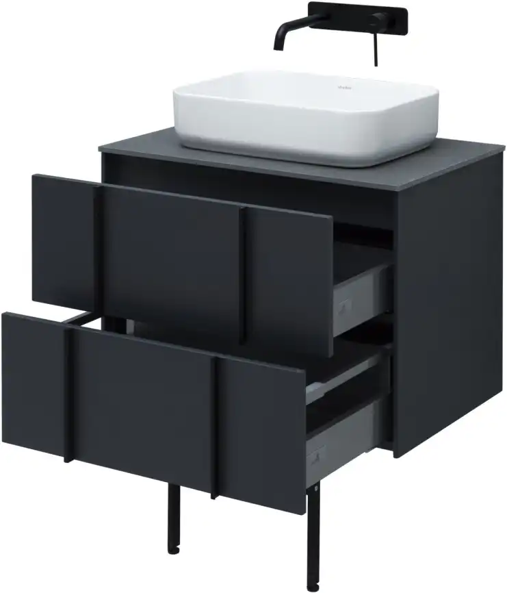 Тумба под раковину Allen Brau Reality 70 1.32004.AM антрацит матовый фото 23