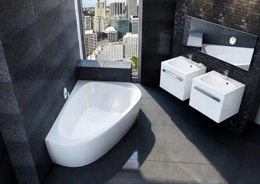 Акриловая ванна Ravak LoveStory II 196х139 C761000000 правая, Белая фото 3