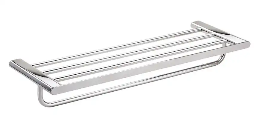 Полочка для полотенец с вешалкой 64 см BEMETA ORGANIC Хром 157105151 фото 1