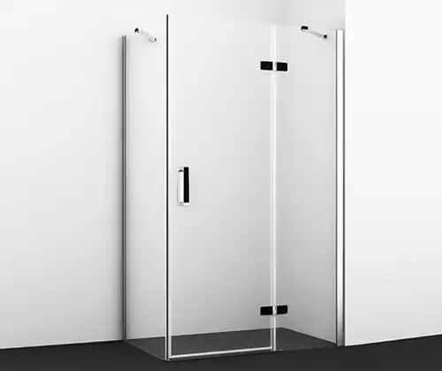 Душевой уголок WasserKRAFT Aller 10H 120х90 10H07RBLACK профиль Черный / Хром стекло Прозрачное фото 1