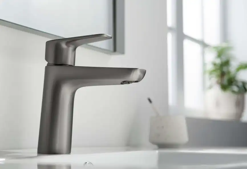 Смеситель для раковины Aquatek Бетта AQ1110BGM, Оружейная сталь фото 9