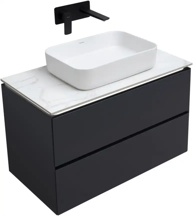 Тумба под раковину Allen Brau Infinity 85 1.21001.AM антрацит матовый фото 6