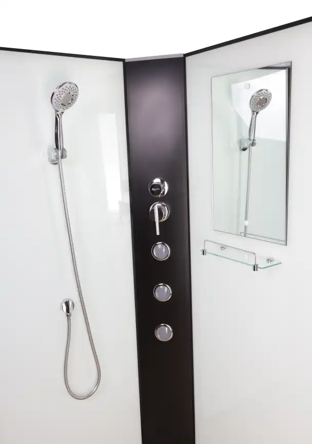 Душевая кабина Niagara Classic 100х100х200 NG-6709-14BKG высокий поддон, с гидромассажем, 67091414BKG фото 4