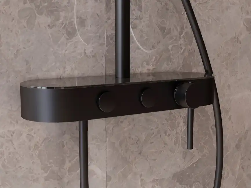 Душевая система  Vincea  VSFS-402MB VSFS-402MB для душа, черный матовый фото 2