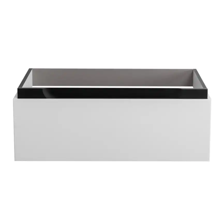 Тумба под раковину Cezares SLIDER 80 см, SLIDER-800-1C-SO-BO подвесная, Bianco Opaco фото 2