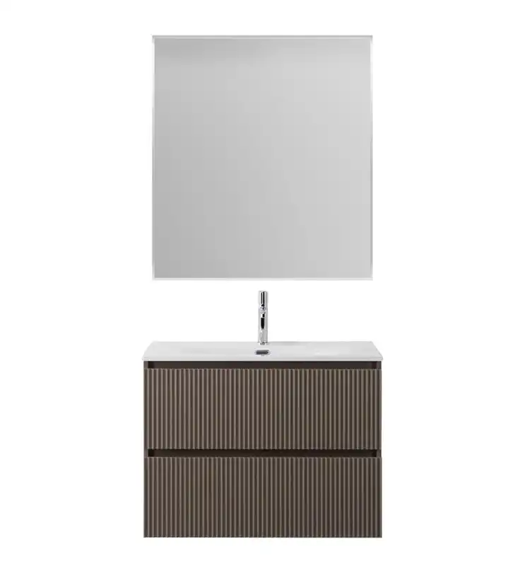 Тумба под раковину BelBagno UNO-MINI-1000-2C-SO-СO подвесная, Бежевый матовый фото 12