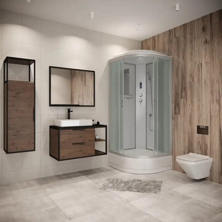 Душевая кабина Niagara Classic 90х90х215 NG-3301-14P средний поддон, без гидромассажа, 33011424P фото 2