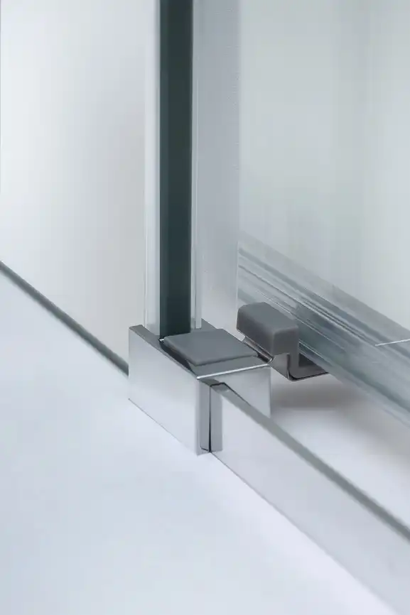 Душевой уголок CEZARES DUET SOFT-AH-1-110/80-C-Cr стекло Прозрачное, профиль Хром фото 4