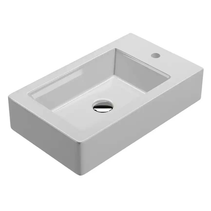 Рукомойник AVS Грета 42х26 белый фото 1