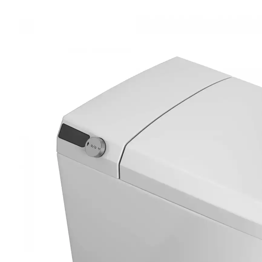 Электронный унитаз-биде Grossman Smart GR-PR-5702 приставной, с импульсным смывом, белый фото 3